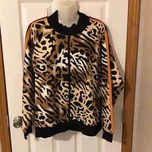 G by Giuliana Black Label leopard print jacket